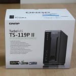 QNAP TS-119P IIを導入しました。NASで大切なデータを守ろう。
